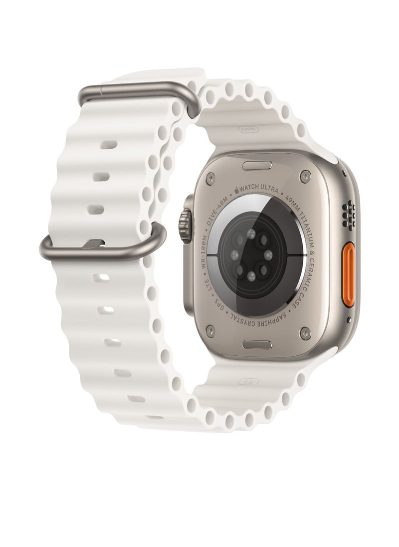 Generic - Ocean Silicon Rubber Strap For Apple Watch Ultra 49mm 45mm 44mm And 42mm - Image 1