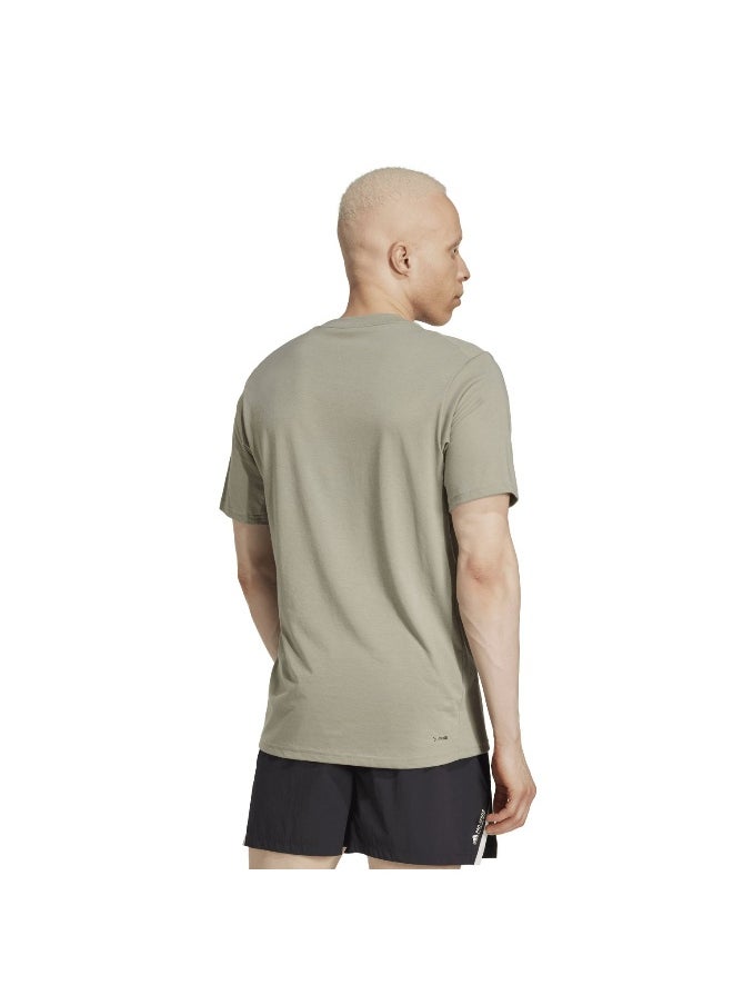 Adidas - adidas climacool training camo logo men graphic t-shirt - Image 1