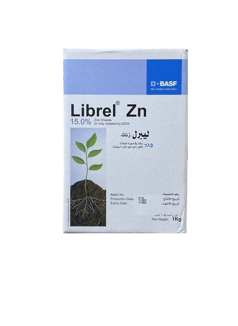 BASF - Librel Zn 15% Zinc Chelate Fertilizer 1 kg - Image 1