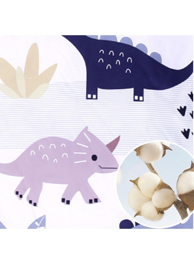 WALALLA Cotton fabric Toddler Nap Mat, Foldable Design Comfortable nap mats with Removable Pillow for Preschool, Lightweight Portable Travel Sleeping Bag for Kids - Image 2