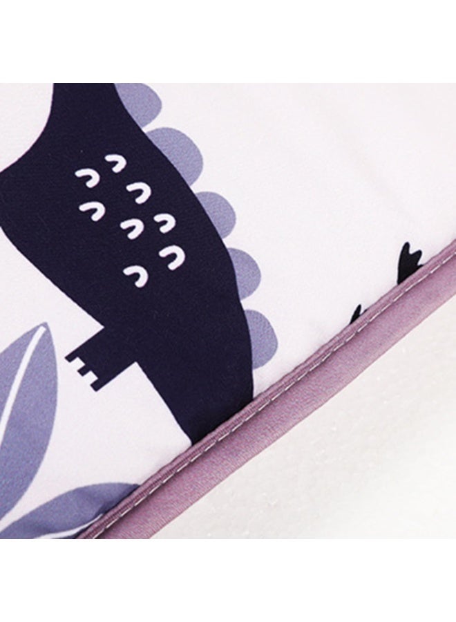 WALALLA Cotton fabric Toddler Nap Mat, Foldable Design Comfortable nap mats with Removable Pillow for Preschool, Lightweight Portable Travel Sleeping Bag for Kids - Image 3