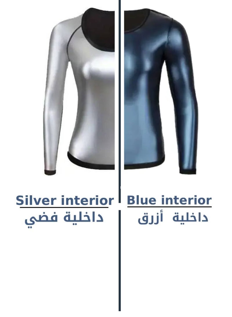 Women’s Sauna Sweat Suit – 2-Piece Set (Jacket + Pants) – Premium Fabric For Enhanced Sweating & Body Shaping - Image 5