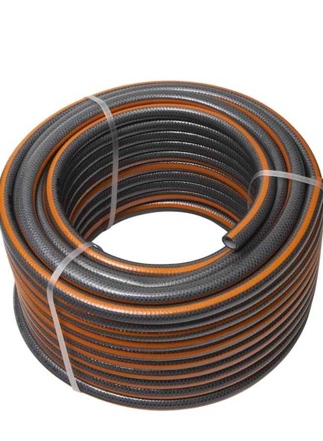 WERKA PRO خرطوم حديقة معزز 19 مم مضاد للتواء 280 جرام لكل متر رمادي وبرتقالي - Image 2