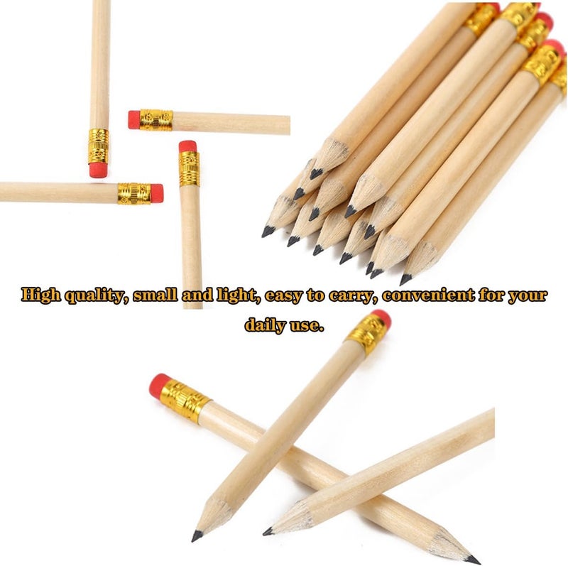 Dancepanda Golf Pencils Bulk,Pre Sharpened Pencils, Mini mall Pencils,Baby Shower Pencils Bridal Shower Pencils Half Pencils(24Pcs) - Image 4