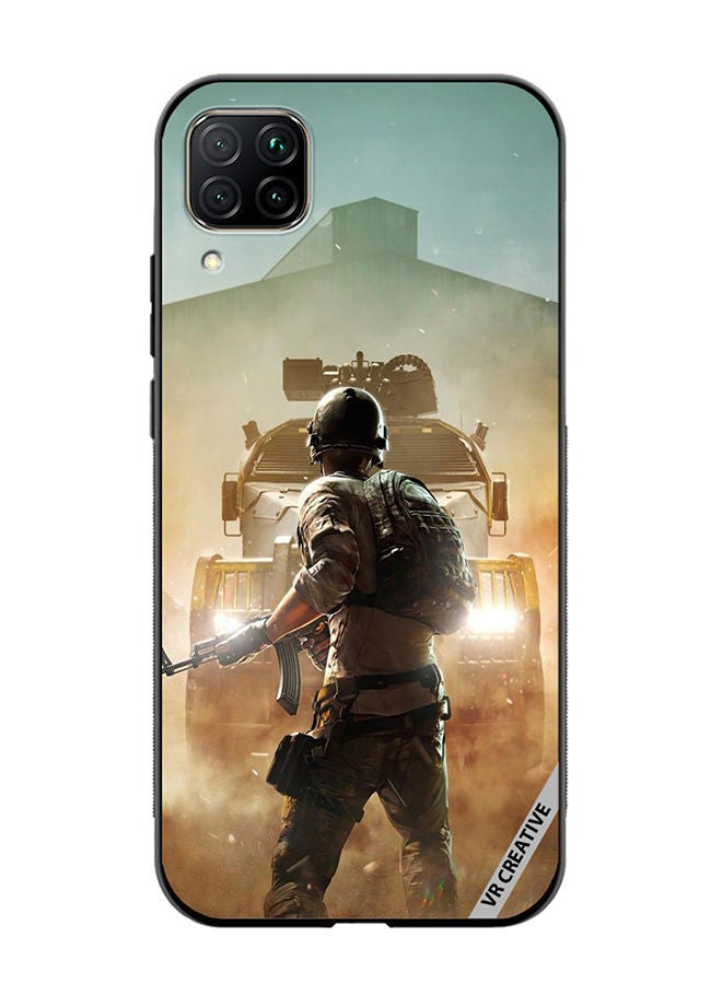 VR CREATIVE Protective Case Cover For Huawei Nova 7i/P40 Lite Pubg Design Multicolour - Image 1