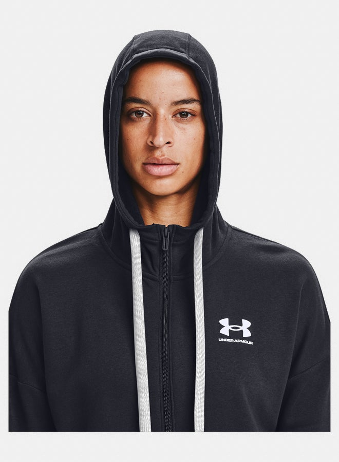 UNDER ARMOUR Rival Fleece Full Zip Hoodie - Image 4