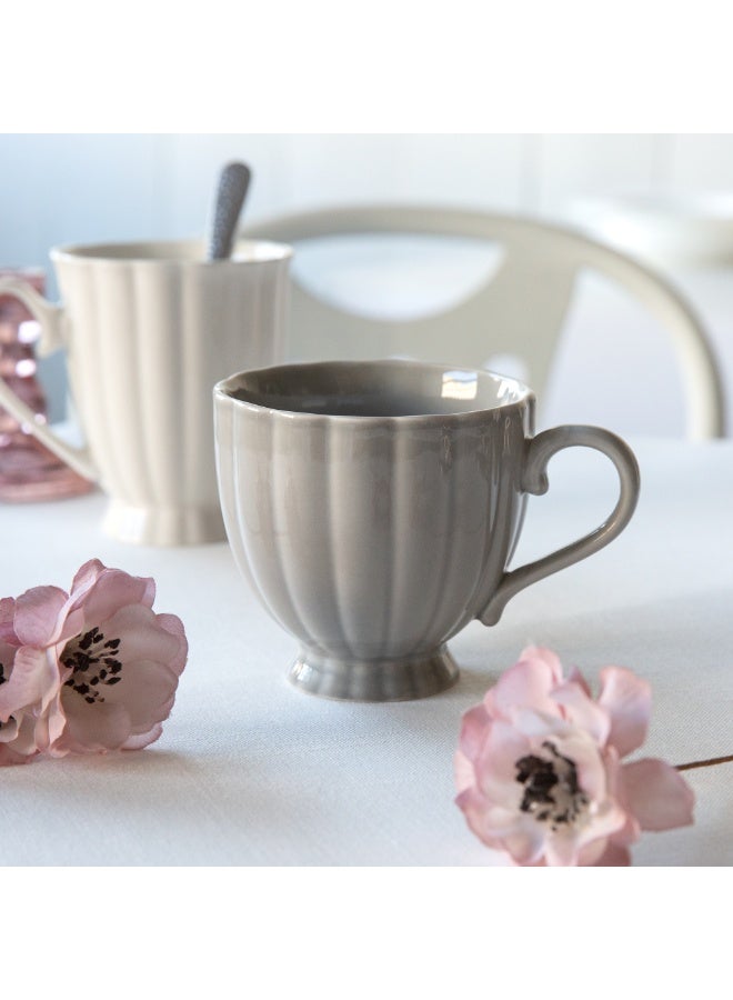 مج سيراميك مموج أنيق - مثالي للقهوة والشاي - Image 2