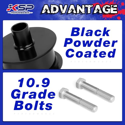 KSP PERFORMANCE KSP 3"Front and 3"Rear Full Suspension Lift Kits with Shock Extenders fit for 2007-2018 Wrangler JK 2WD 4WD, Such as Editions Rubicon/Unlimited/Sahara/Sports and More（Black) - Image 3
