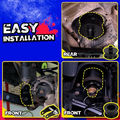 KSP PERFORMANCE KSP 3"Front and 3"Rear Full Suspension Lift Kits with Shock Extenders fit for 2007-2018 Wrangler JK 2WD 4WD, Such as Editions Rubicon/Unlimited/Sahara/Sports and More（Black) - Image 4