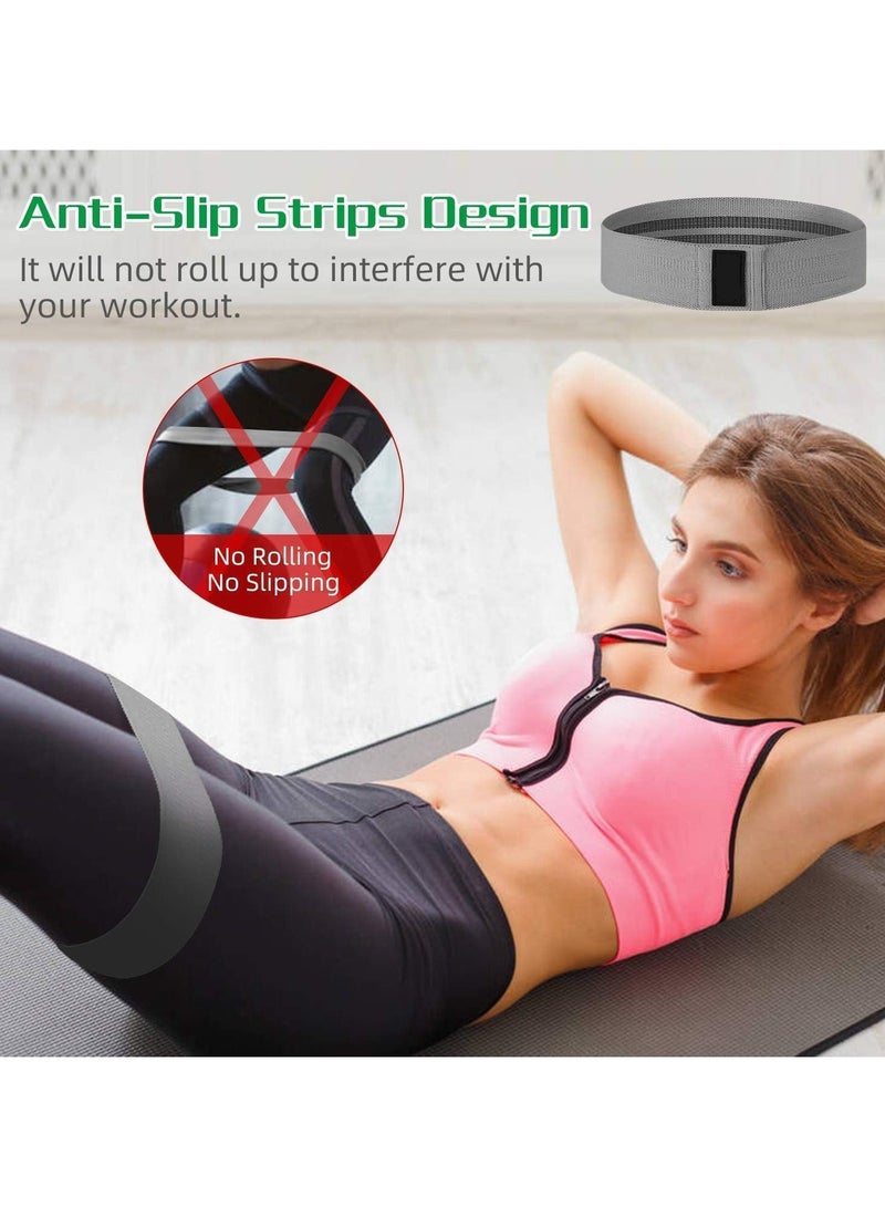 KIIUMI 3 Pcs Resistance Loop Bands Set , Resistance Bands for Working Out,or Women/Men for Gym Exercises and Yoga, Resistance Band Set for Squat Glute Hip Legs and Butt Training  - Image 4