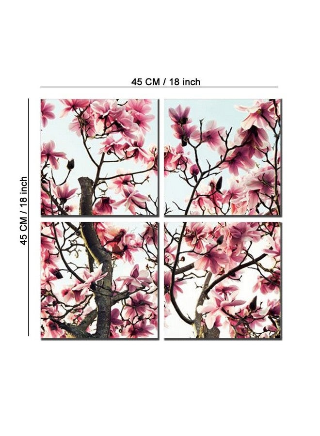 جو هوكد ديكور حائط مكون من 4 ألواح من Go Hooked (مجموعة من 4) (MDF4SC9709) - 22.86x22.86x1 - Image 2