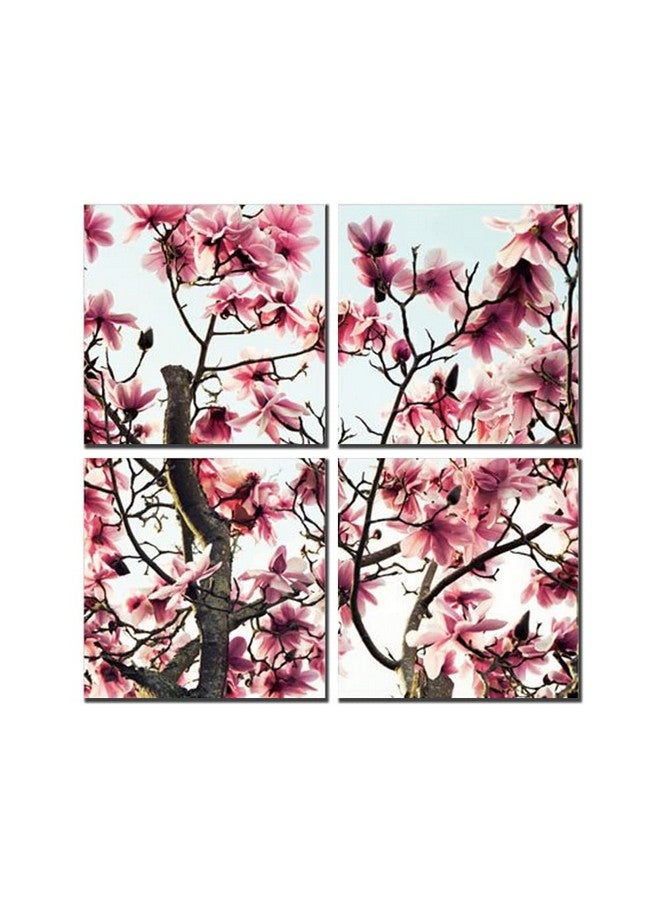 جو هوكد ديكور حائط مكون من 4 ألواح من Go Hooked (مجموعة من 4) (MDF4SC9709) - 22.86x22.86x1 - Image 1