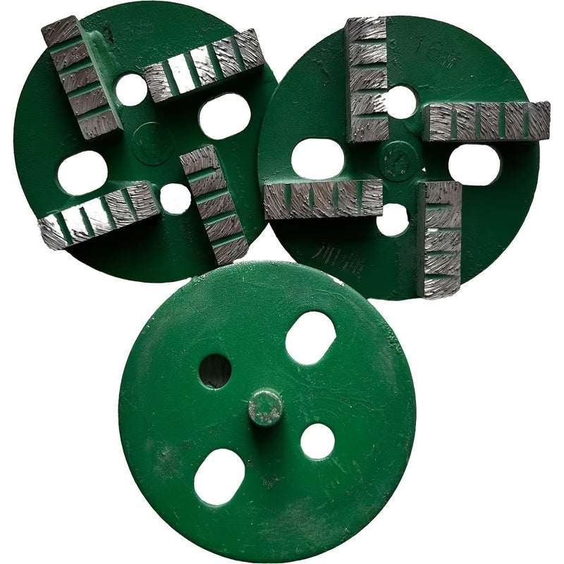 3.94 Inch Diamond Grinding Disc for Polishing Floors and Epoxy Surfaces with Ultra Sharp Teeth in 16 Grit - Image 2