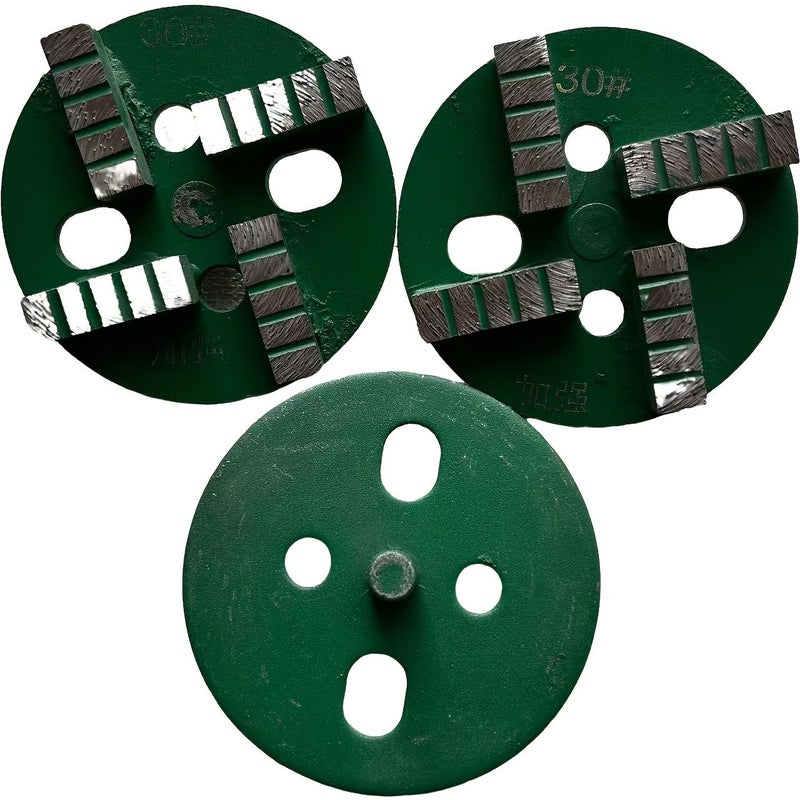 3.94 Inch Diamond Grinding Disc for Polishing Floors and Epoxy Surfaces with Ultra Sharp Teeth in 16 Grit - Image 4