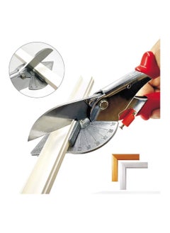 Y&D Sharp Multi Angle Miter Shear Cutter, Adjustable at 45 to 135 Degree, Safety Lock Hand Tools for Accurate Cutting of Plastic, Rubber, Wood, Decorative Moldings, PVC, Tile Edges, Trim(Orange)  - Image 2