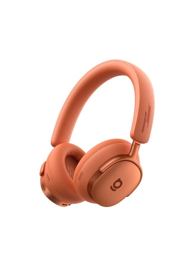 Baseus 🎧 Baseus Inspire XH1 Wireless Noise Cancelling Headphones – Sunset Coral Sunset Coral - Image 2