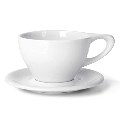 notNeutral LINO 12 oz. Latte Cup & Saucer - Image 1