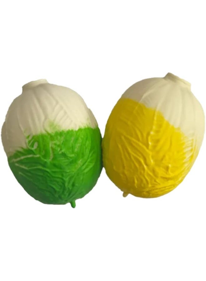Vegetable Shaped Fidget Toy, Antistress Squishy Vegetables Squeeze Toys Cute Kawaii Soft Vegetables Fidget Toys Relieves Stress Anxiety Ball Pressure Gadget (Mix) - Image 2