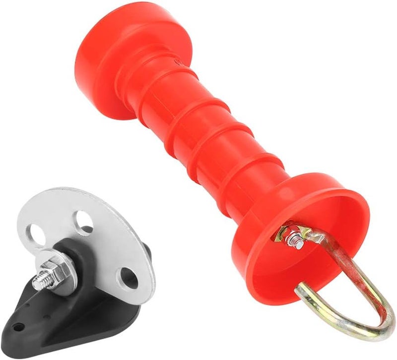 Main road full logistics cover JTLB 10pcs Insulated Electric Fence Gate Handles, Stainless Steel and HDPE Spring Gate Handles with Anchor Plates, for Electric Fence Installation Global trendy simple build Long term use design Assorted color options Multi-demand satisfied design Workday cycle fulfillment All-item unified delivery Rack sorted local inventory KSA local stock Heat insulation layer Easy lifting build Cross-material combo compatible Batch uniform stable quality KSA market popular practical build Working day delivery service Ergonomic build Cost saving user oriented build All climate suitability Quick assemble Lightweight Easy assemble alternatives Occasional & permanent usable Odor free color Modern look Budget friendly trendy design - Image 3