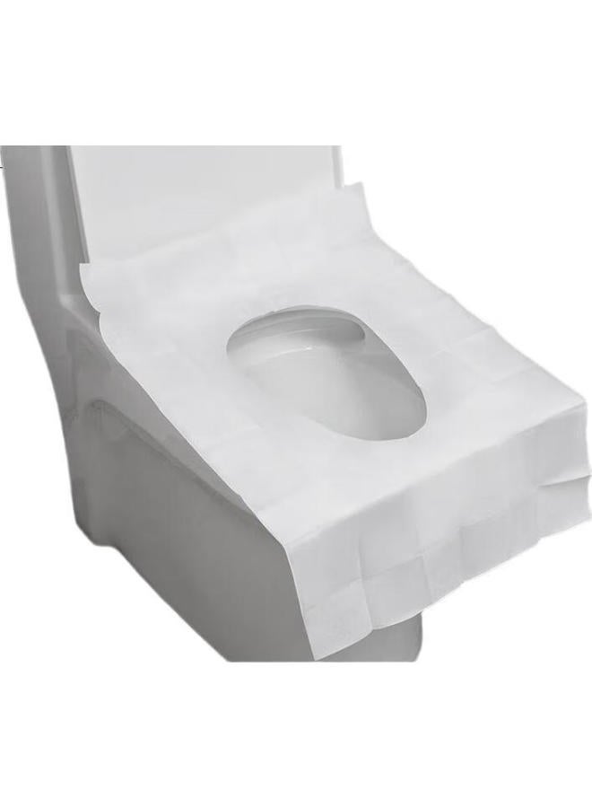 HINCLOUD Disposable Toilet Seat Covers, Portable Travel Toilet Seat Protectors, Paper Box Packaging, 30 Pieces (Random Old Or New Packaging) - Image 1
