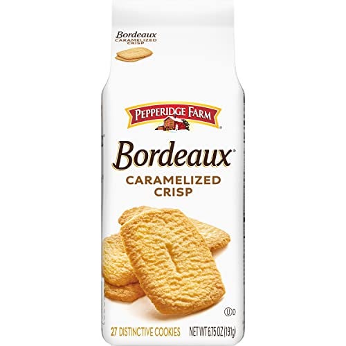 Pepperidge Farm Bordeaux Caramelized Crisp Cookies, 6.75 Oz Bag - Image 1