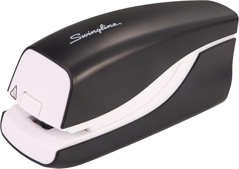 Swingline Breeze Automatic Stapler - Battery Powered, 25 Sheets Capacity, Compact Black Design - Image 1