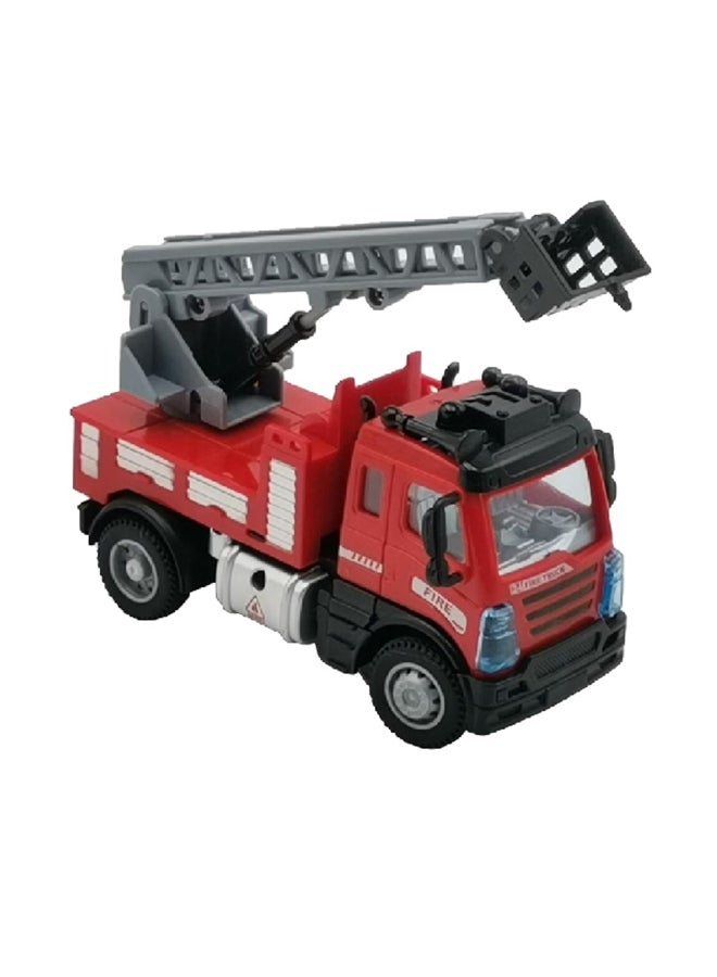 اتش اس تي شاحنة إطفاء رباعية الدفع مزودة بجهاز تحكم عن بعد للأطفال أحمر 16.2 × 7.5 × 17 سم 6158-H1 - Image 1