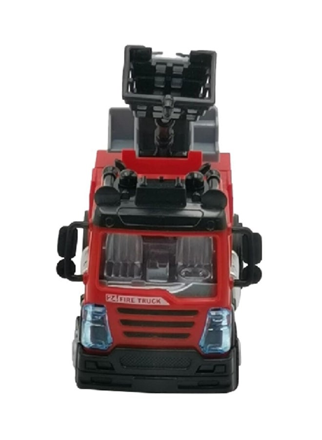 اتش اس تي شاحنة إطفاء رباعية الدفع مزودة بجهاز تحكم عن بعد للأطفال أحمر 16.2 × 7.5 × 17 سم 6158-H1 - Image 3