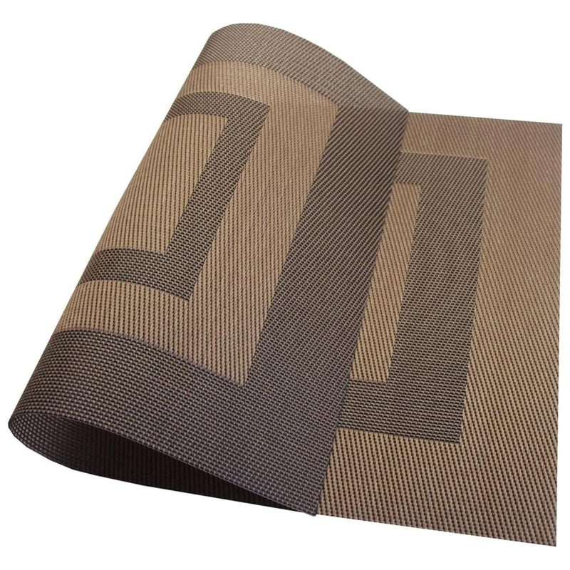 Hian Stain Resistant Dinner Place Mats Durable Easy to Clean NonSlip Heat Resistant Table Mats for Indoor Outdoor Use Stylish and Elegant Protection for Dining Tables - Image 3