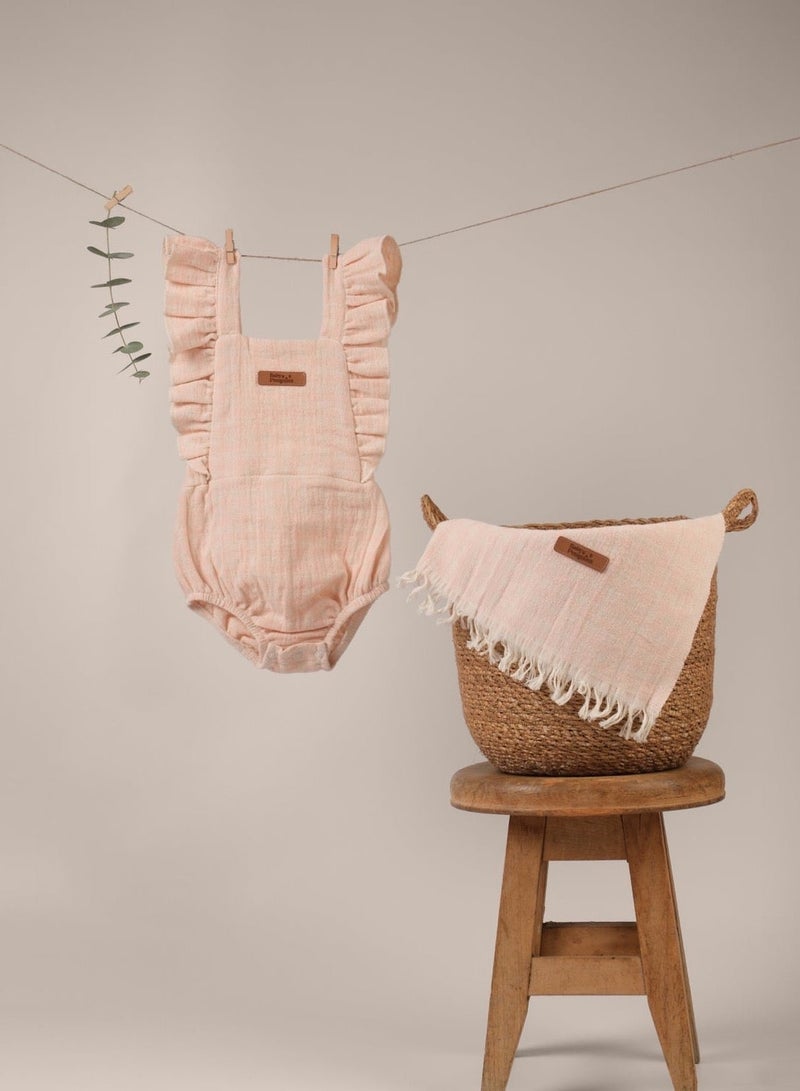 Baby Penguins Baby Girl Plaid Jumpsuit - Image 2