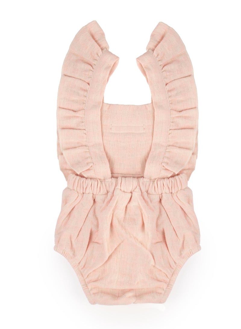 Baby Penguins Baby Girl Plaid Jumpsuit - Image 3