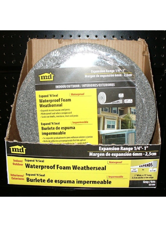 M-D Building Products Expand-N-Seal Waterproof Foam Weatherseal Grey 4m 3100 - Image 3