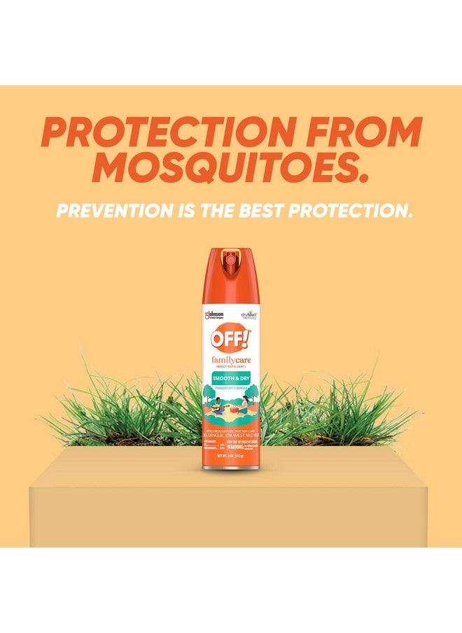 OFF! Family Care Insect & Mosquito Repellent Bug Spray Containing 15% Deet Protects Against Mosquitoes 4 Oz 2 Count  - Image 3