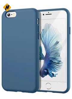 Silicone Case for iPhone 6s/6 4.7 Inch, Silky-Soft Touch Full-Body Protective Case, Shockproof Cover with Microfiber Lining