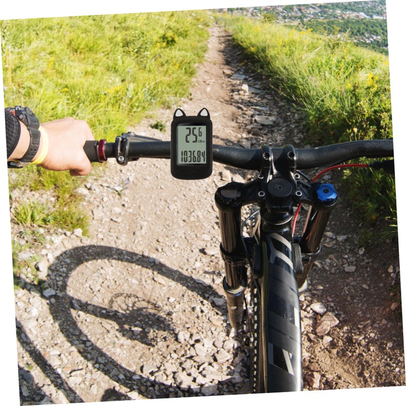 Waterproof Silicone Bike Computer Case Cover for Speedometer Cycling Protector - Image 5