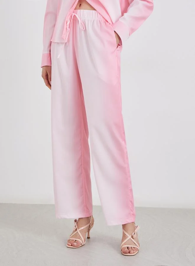 Take Two Take Two Women Ombre Effect Shirt and Pants Co-Ords