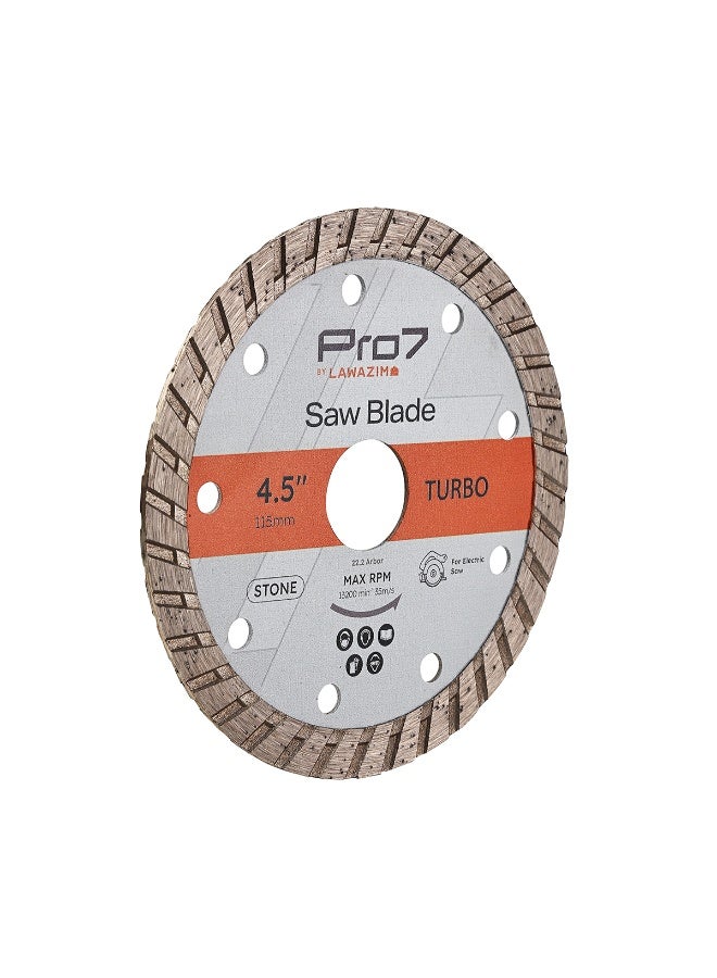BMB tools Pro7 Corrugated Saw Blade for fast cutting Tile Blades Disc Wheel Porcelain Tiles Granite Marble Ceramics Gold 4.5 Inch K20133 - Image 5