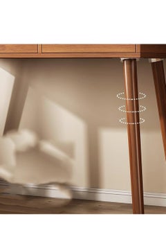 PENG GENERAL 3-Drawer Master Dresser Table With Mirror Brown 100x40x135cm  - Image 4