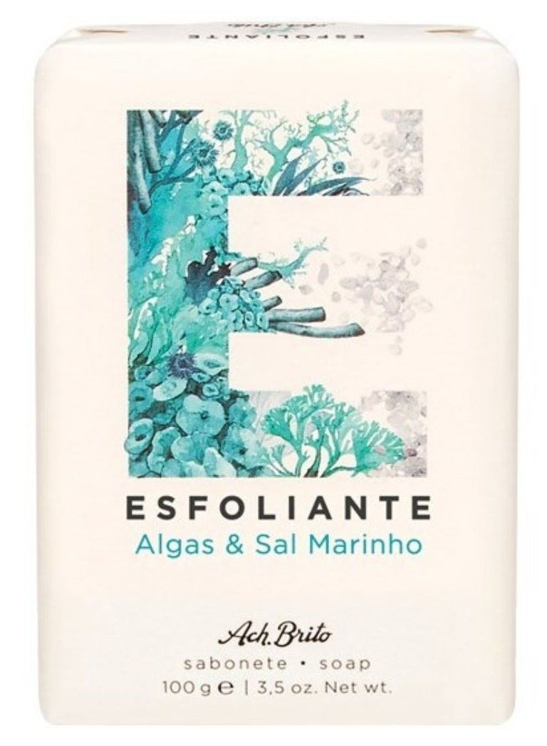 ACH Brito Ach. Brito Seaweed and Sea Salt Exfoliating Soap 100g - Image 1