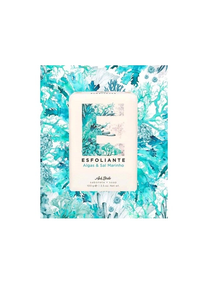 ACH Brito Ach. Brito Seaweed and Sea Salt Exfoliating Soap 100g - Image 2