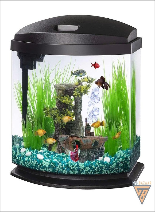 GIG BAZAAR-Aquarium Sunken Ship Decoration Ornaments - Create an Enchanting Underwater World with Small Broken Holes - Image 4