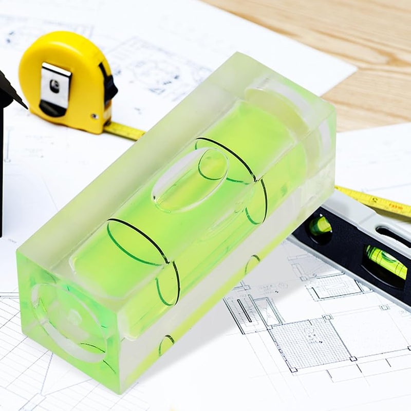 5Pcs Mini Bubble Level 15x15x40mm Small Spirit Level for Picture Hanging Tool Alignment - Image 4