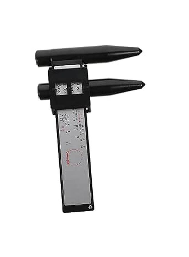 Car Wheel Rim Gauge Tool Accurate Bolt Pattern Measurement Ruler Metric Display Durable Easy To Use For Vehicle Measurement - Image 1