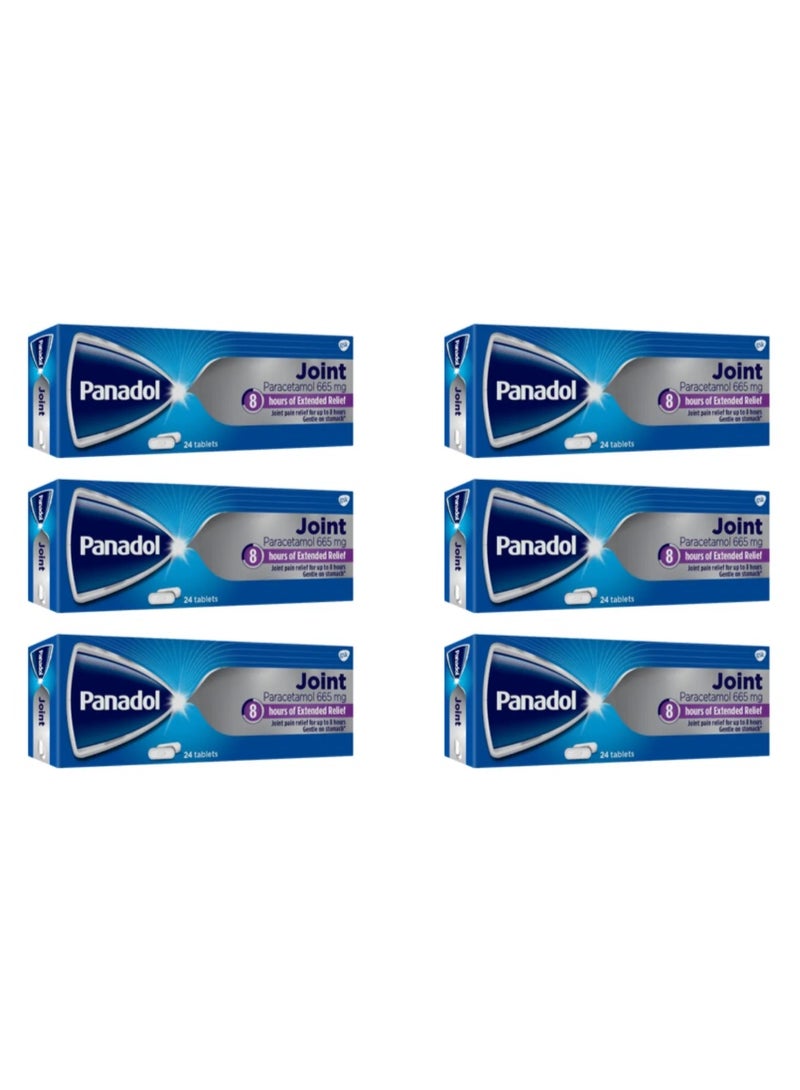 بانادول بنادول جوينت 24 قرصًا 6 قطع