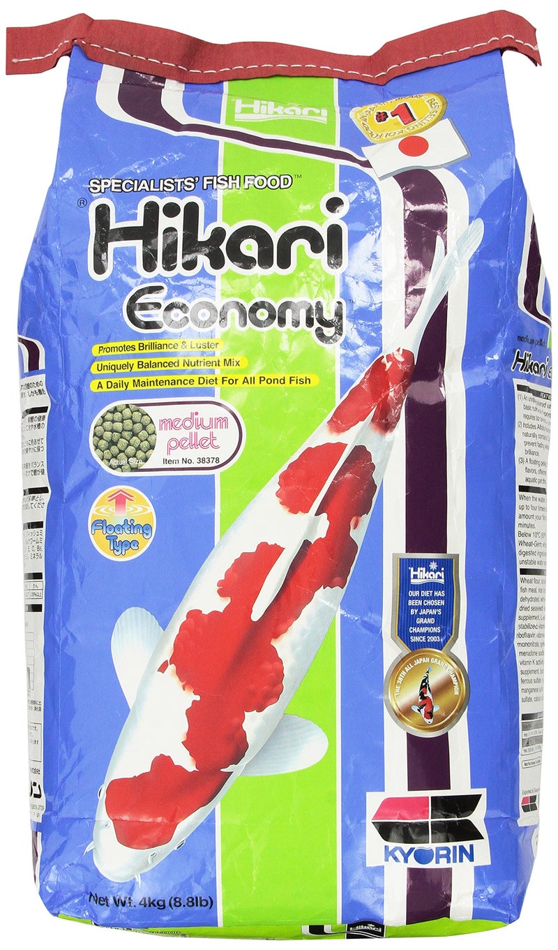 Hikari Economy Floating Type Koi Fish Food (Medium), 4kg - Image 1