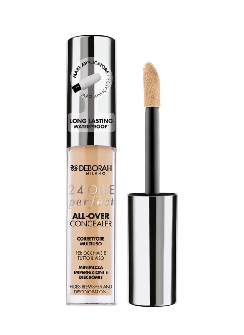DEBORAH D. 24 ORE PERFECT  ALL OVER CONCEALER Long lasting Waterproof 3.1 - NUDE 