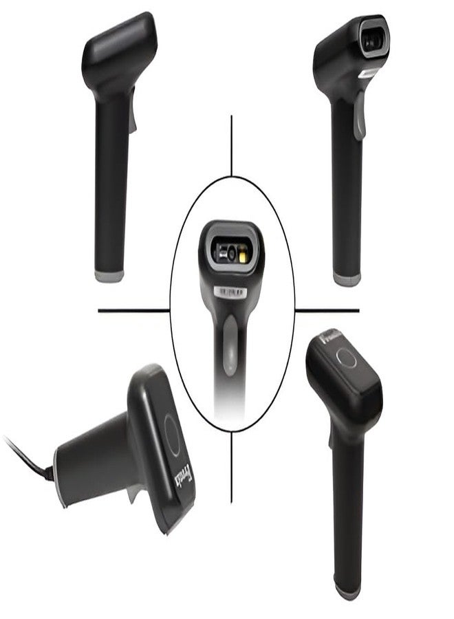 ماسح ضوئي لاسلكي ثنائي الأبعاد للرموز الشريطية من FRONIX طراز FB1600W مع قاعدة شحن | محمول باليد، معتمد من مكتب المعايير الهندية | اتصال USB وواي فاي | قارئ سريع ودقيق لرموز QR للمتاجر ومحلات السوبر ماركت والمستودعات - Image 3