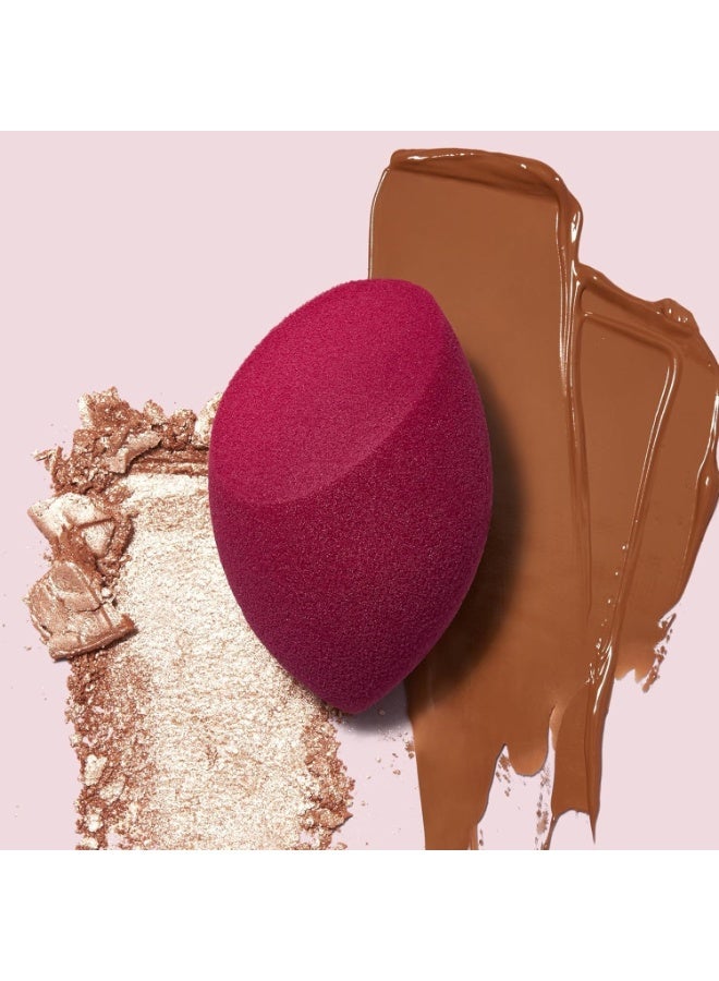 elf Total Face Blending Sponge, Latex-Free Makeup Sponge With Angled & Rounded Sides For Concealer Or Foundation, Vegan & Cruelty-Free, 1 Piece - Image 3