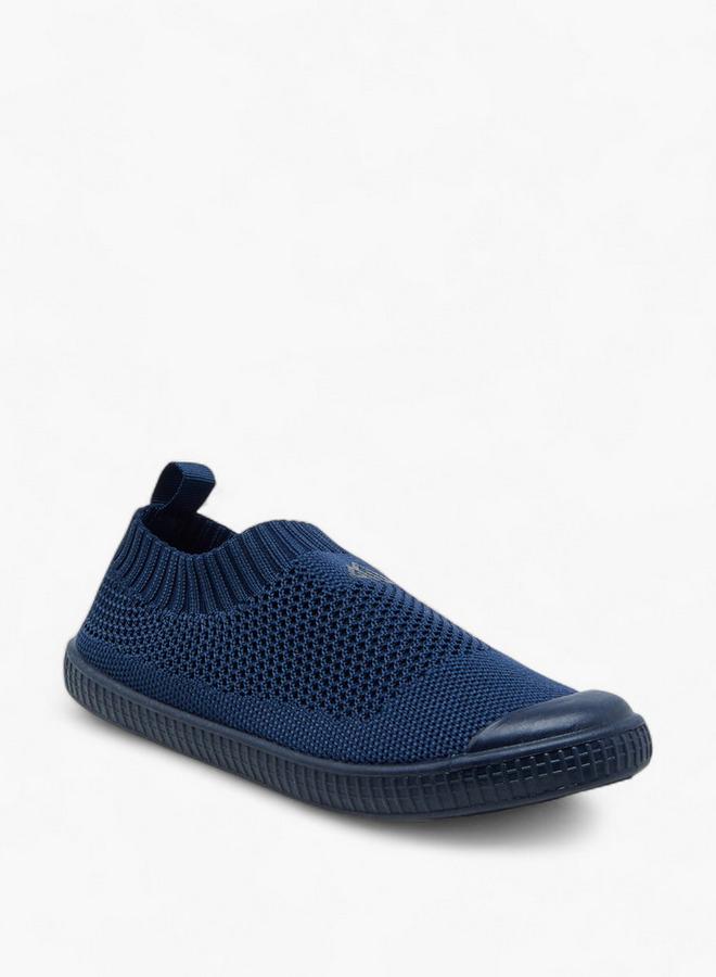 Oaklan by Shoexpress Textured Slip-On Sports Shoes - Image 1