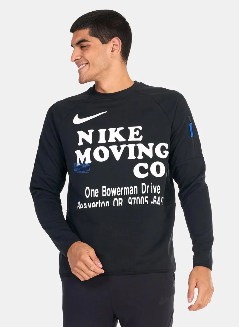 Nike Men's Dri-FIT Long-Sleeve Fitness Top